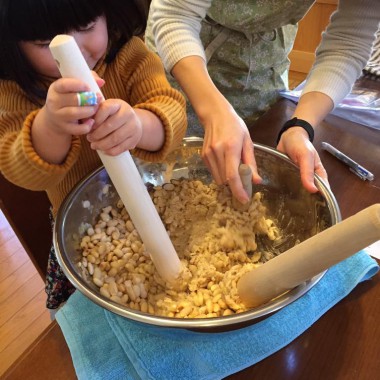 味噌つくりワークショップ